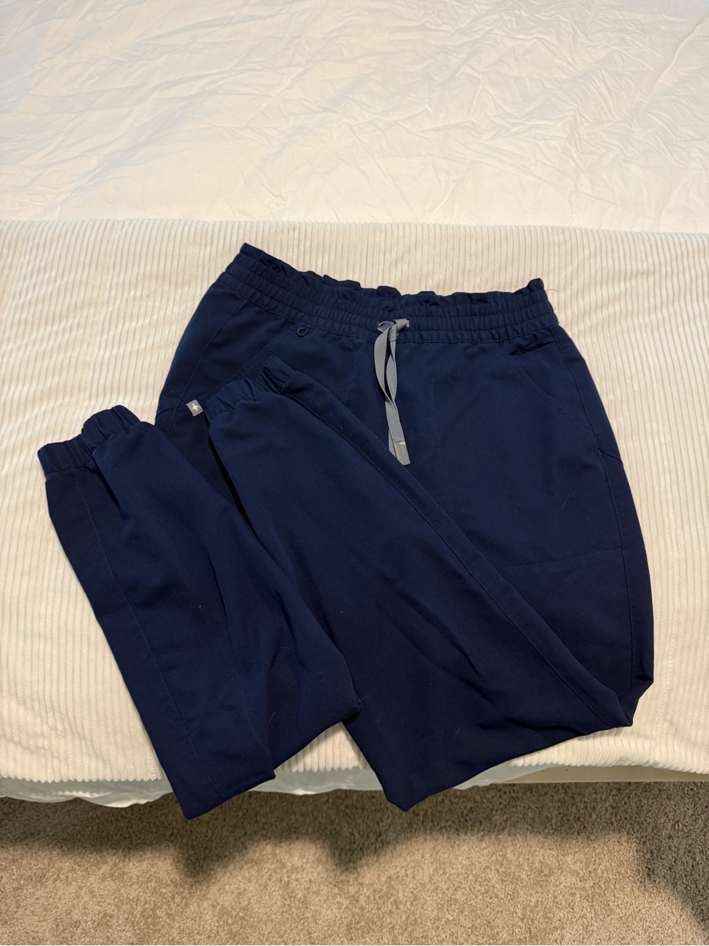 FIGS Women's Navy Drawstring Jogger Pants